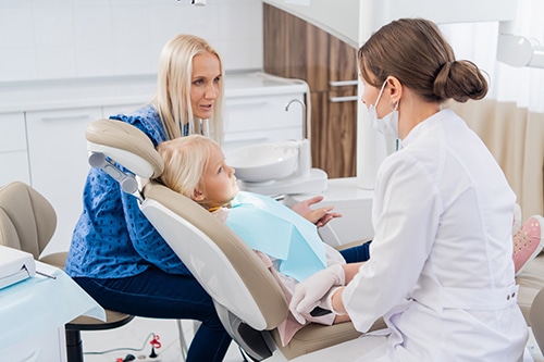 At Garners Family Dental Clinic we update the parent after a child'd checkup and provide tips on good oral hygiene and make you aware of any potential problems.